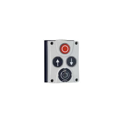 Faac - Boîtier de commande XB300 24V contact maintenu clé pour Motoréducteur 540 / 541 402 500
