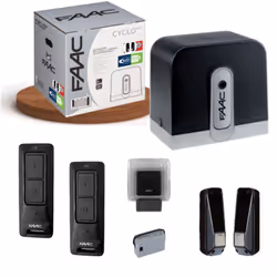 Description générale Le kit CYCLO C721 de la marque FAAC est une motorisation électromécanique de haute qualité, conçue pour  ...