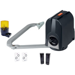 Compas kit 24 v Genius by Faac compas - Kit Motorisation Portail Battant - Portails En Bois, Alu, Acier, pvc (avec renfort)