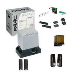 Automatisme pour portail Delta kit intégral 230V 500kg new - FAAC - 105630351