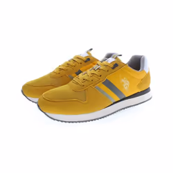 Sneakers Baskets Synthétique Jaune