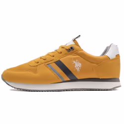 Sneakers Baskets Synthétique Jaune