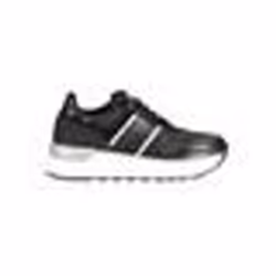 U.S. POLO ASSN. Basket Sneakers Sport Running Femme Noir Textile SF13421