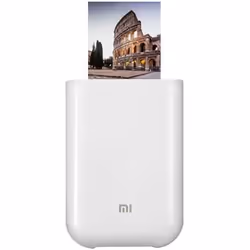Imprimante Photo Portable Xiaomi Mi - Laser - Papier Photo Brillant - Connexion Bluetooth-USB-Wi-FI - Blanc