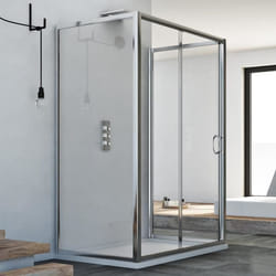 Cabine douche 70x110x70 CM H185 trasparent modèle Replay Trio avec 1 portillon