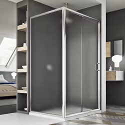 Cabine Douche 70x120 CM H185 granité C modèle Replay Duo 1 Portillon