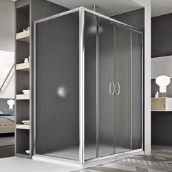 Cabine Douche 70x150 CM H185 granité C modèle Replay Duo 2 Portillons