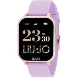 Liu Jo Montre connectée Voice Energy Rose pour Femme Bracelet Violet
