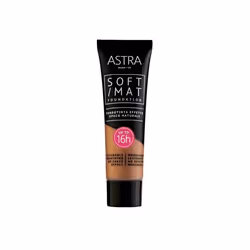 Astra Soft Mat Foundation, Tube, Apaisant, Relaxation, Choco, Mat, Opaque, 16 h