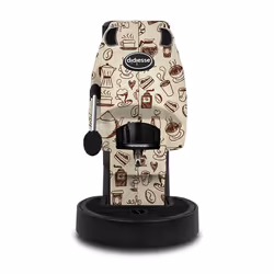 Didiesse Baby Frog Collection, Cafetière, 1,5 L, Dosette de café, 450 W, Beige, Noir, Multicolore