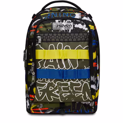 Seven 200102359-657 sac à dos Cartable sac à dos Multicolore Polyester - Vue supplémentaire 8