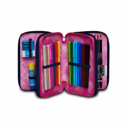 Seven 300102345-550 trousse à crayons Polyester Multicolore