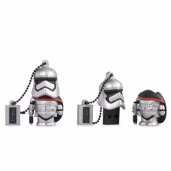 SilverHT 16GB STARWARS Captain Phasma, 16 Go, USB Type-A, 2.0, Casquette, Noir, Rouge, Argent