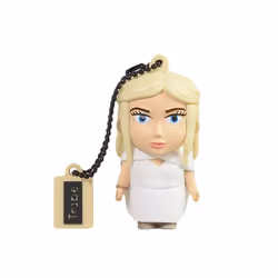 SilverHT 111759740116, 16 Go, USB Type-A, 2.0, Casquette, Beige, Blanc, Jaune