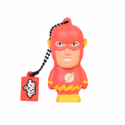 SilverHT 16GB DC Comics - Flash, 16 Go, 2.0, Casquette, Beige, Rouge, Jaune