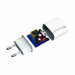 Tiemme 3637W chargeur d'appareils mobiles Universel Blanc Secteur Intérieure