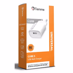 Tiemme 3637W chargeur d'appareils mobiles Universel Blanc Secteur Intérieure - Vue supplémentaire 5