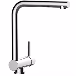 PRODUIT art nr.: VZSU010200 couleur: Chromé Mitigeur evier robinet cuisine Bec pivotant 360° et rabattable 6 cm pour un évier ...