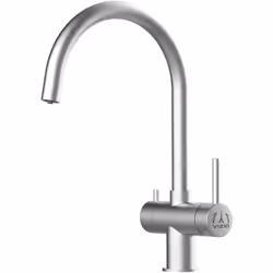 PRODUIT art nr.: VZFX011380 couleur: Acier Brossé Mitigeur evier cuisine 3 voies, en ACIER INOXYDABLE CHIRURGICAL 316, à util ...