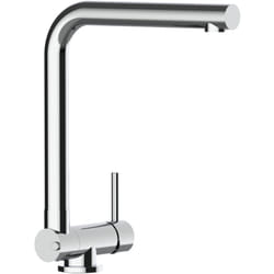 Robinet de Cuisine Mitigeur rabattable sous fenetre 45 mm chrome robinet bec pivotant 360 Vizio