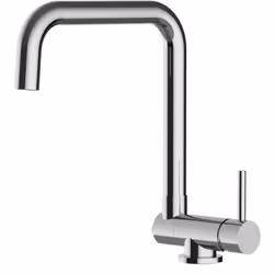 PRODUIT art nr.: VZSU410300 couleur: Chromé Mitigeur evier robinet cuisine Bec pivotant 360° et rabattable 4,5 cm pour un évi ...
