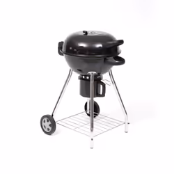 Barbecue à Charbon - NO NAME - Pupo 47 - Surface de cuisson 47 cm - Acier inoxydable - Couvercle pliable