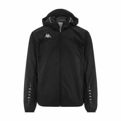 Veste Coupe-Vent - Kappa - Firo - Noir - 100% Polyester - Ajustée