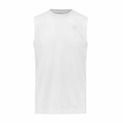 Débardeur Cadwal pour Homme - Blanc gris - Coupe droite