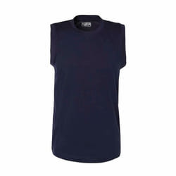 Débardeur Cadwal pour Homme - Kappa - Bleu - Coupe droite - Logo brodé poitrine - 100% coton