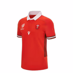 Polo Domicile slim enfant Pays de Galles RWC 2023