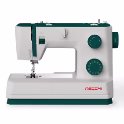 Necchi Q421A, Vert, Blanc, Machine à coudre automatique, coudre, Étape 4, Rotatif, Electrique