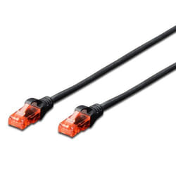 Ewent IM1002 câble de réseau Noir 0,5 m Cat6 U/UTP (UTP)