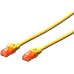 Ewent IM1005 câble de réseau Jaune 0,5 m Cat6 U/UTP (UTP)