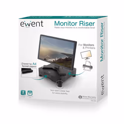 Ewent EW1280 support d'écran plat pour bureau Noir - Vue supplémentaire 4