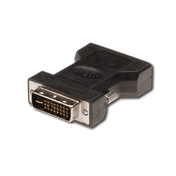 Ewent EC1250 changeur de genre de câble DVI-I 24+5 VGA Noir