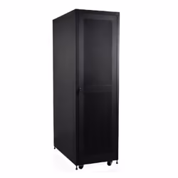 WP WPN-RSA-42810-BS, Rack autonome, 42U, 1000 kg, Verrouillage des touches, Rails de rack, Roues castor