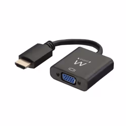 Ewent EW9864, 0,2 m, HDMI, VGA, 3.5mm, Mâle, Femelle, 1920 x 1200 pixels