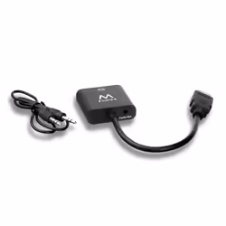 Ewent EW9864 câble vidéo et adaptateur 0,2 m HDMI VGA, 3.5mm Noir - Vue supplémentaire 4