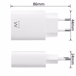 Ewent EW1320 chargeur d'appareils mobiles Smartphone, Universel Blanc Secteur Intérieure