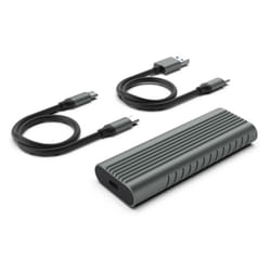 Ewent EW7025 Boîtier de disques de stockage Enceinte ssd Gris M.2