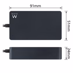 Ewent EW3984 adaptateur de puissance & onduleur Intérieure 45 W Noir