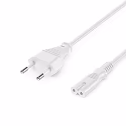 Ewent EC1916 câble électrique Blanc 1,8 m CEE7/16 Coupleur C7