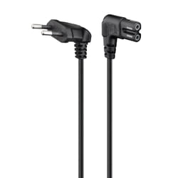 Ewent EC1917 câble électrique Noir 1,8 m CEE7/16 Coupleur C7