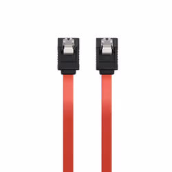 Ewent EC1510, 0,3 m, SATA III, SATA 7-pin, SATA 7-pin, Femelle/Femelle, Noir, Rouge