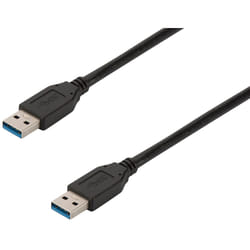 Ewent EC1021 câble USB 1 m USB 3.2 Gen 1 (3.1 Gen 1) USB A Noir