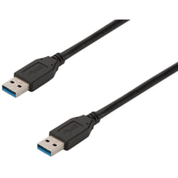 Ewent EC1023 câble USB 3 m USB 3.2 Gen 1 (3.1 Gen 1) USB A Noir
