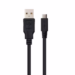 Ewent EC1020, 1,8 m, USB A, Micro-USB A, USB 2.0, 480 Mbit/s, Noir
