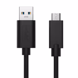 Ewent EC1042, 1 m, USB B, USB C, USB 3.2 Gen 2 (3.1 Gen 2), Noir