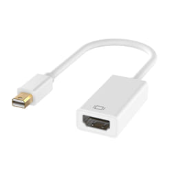 Ewent EC1451 changeur de genre de câble Mini DisplayPort HDMI Blanc
