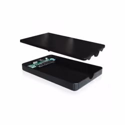 Ewent EW7030 Boîtier de disques de stockage Boîtier HDD Noir 2.5"